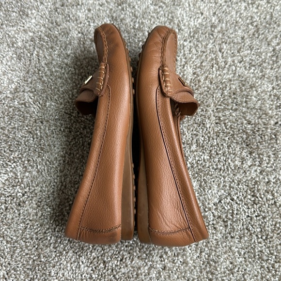 Coach Fredrica tan leather loafers - Picture 5 of 12
